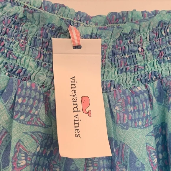 Vineyard Vines Blue & Lavender Tiered Mini Skirt - Picture 4 of 4